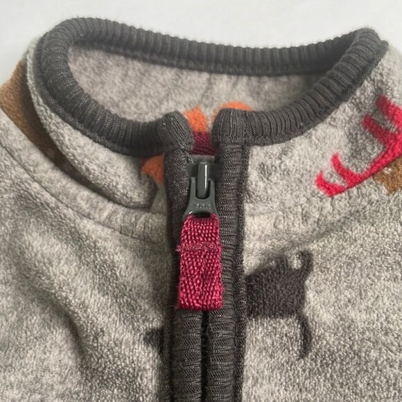 carter’s Fleece One Piece - Picture 4 of 7